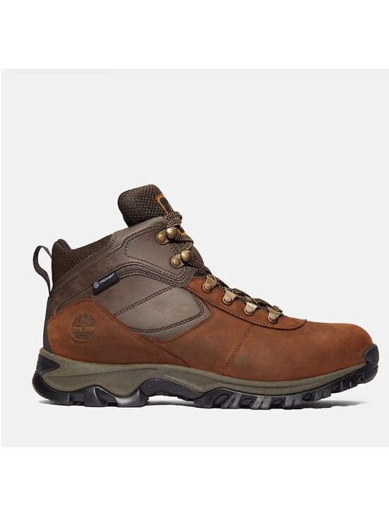 Brand New - Men\'s Mt. Maddsen Mid Waterproof Hiking Boot Dark Brown Size 9.5